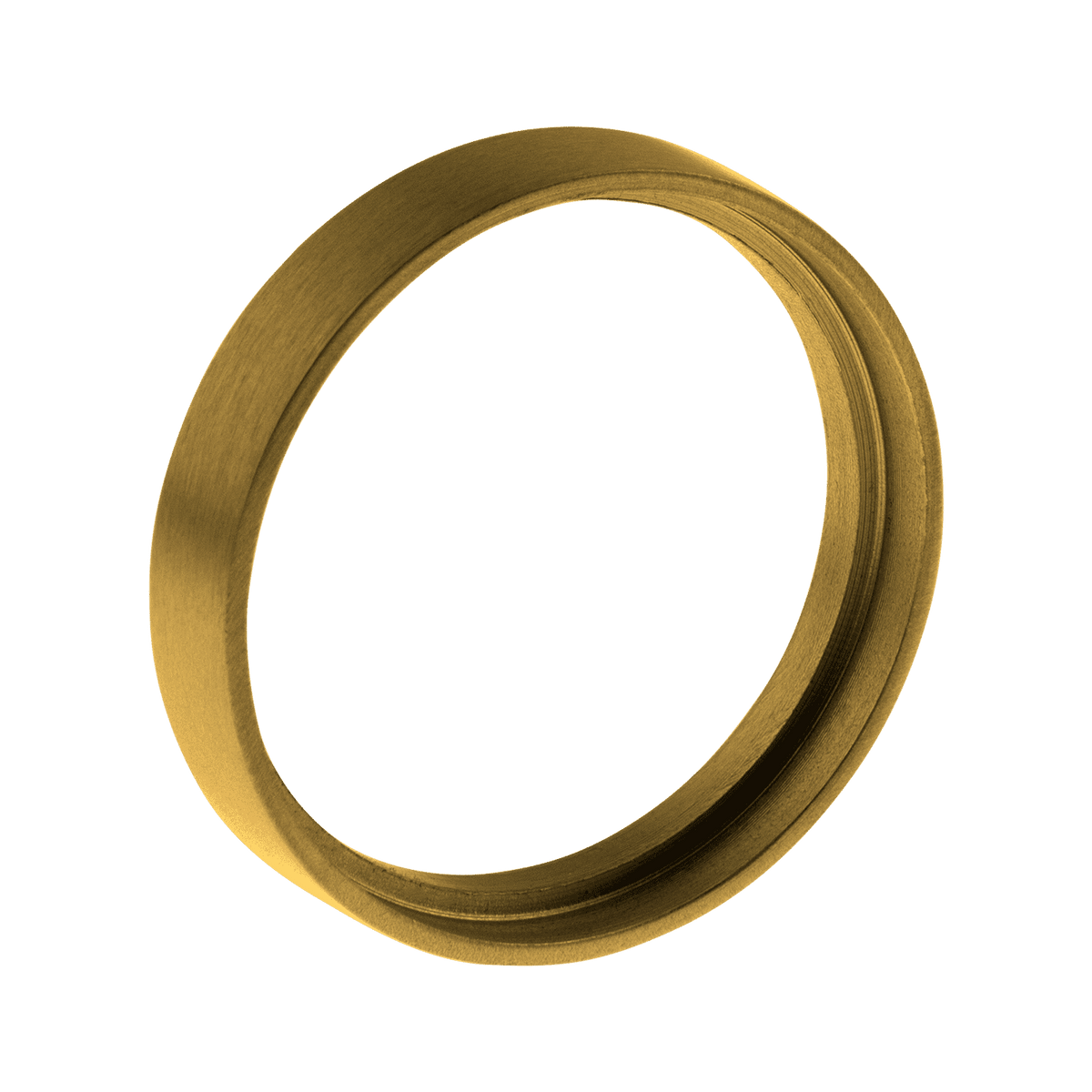 Spin Ring in Satin Brass